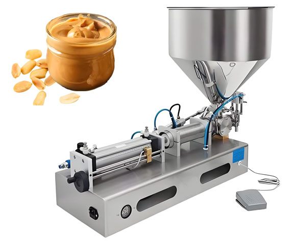 Semi-automatic Peanut Butter Filling Machine